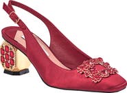 LADY COUTURE Precious Embellished Slingback Pump