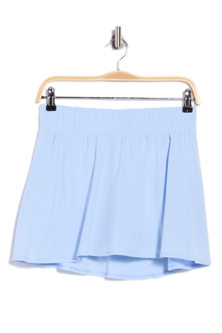 Interval High Waist Skort, Main, color, BLUE THREAD