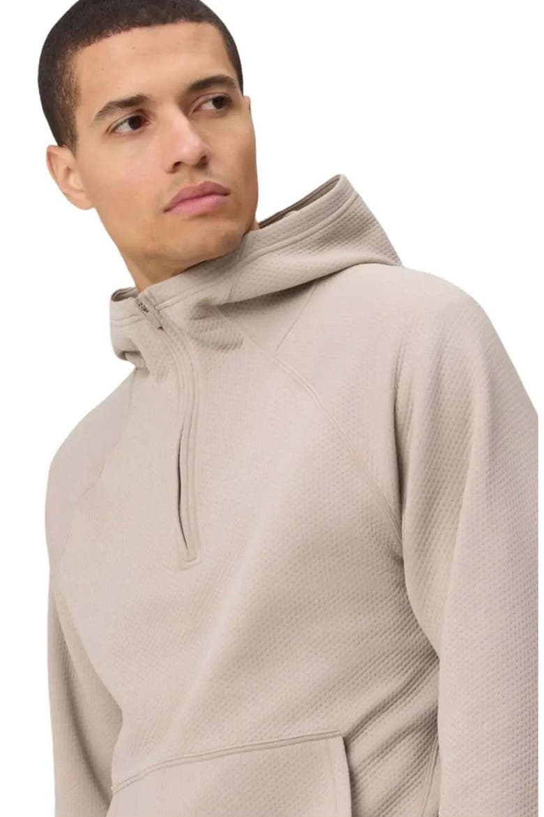 The GridTech Quarter Zip Hoodie, Alternate, color, Brutalist Khaki