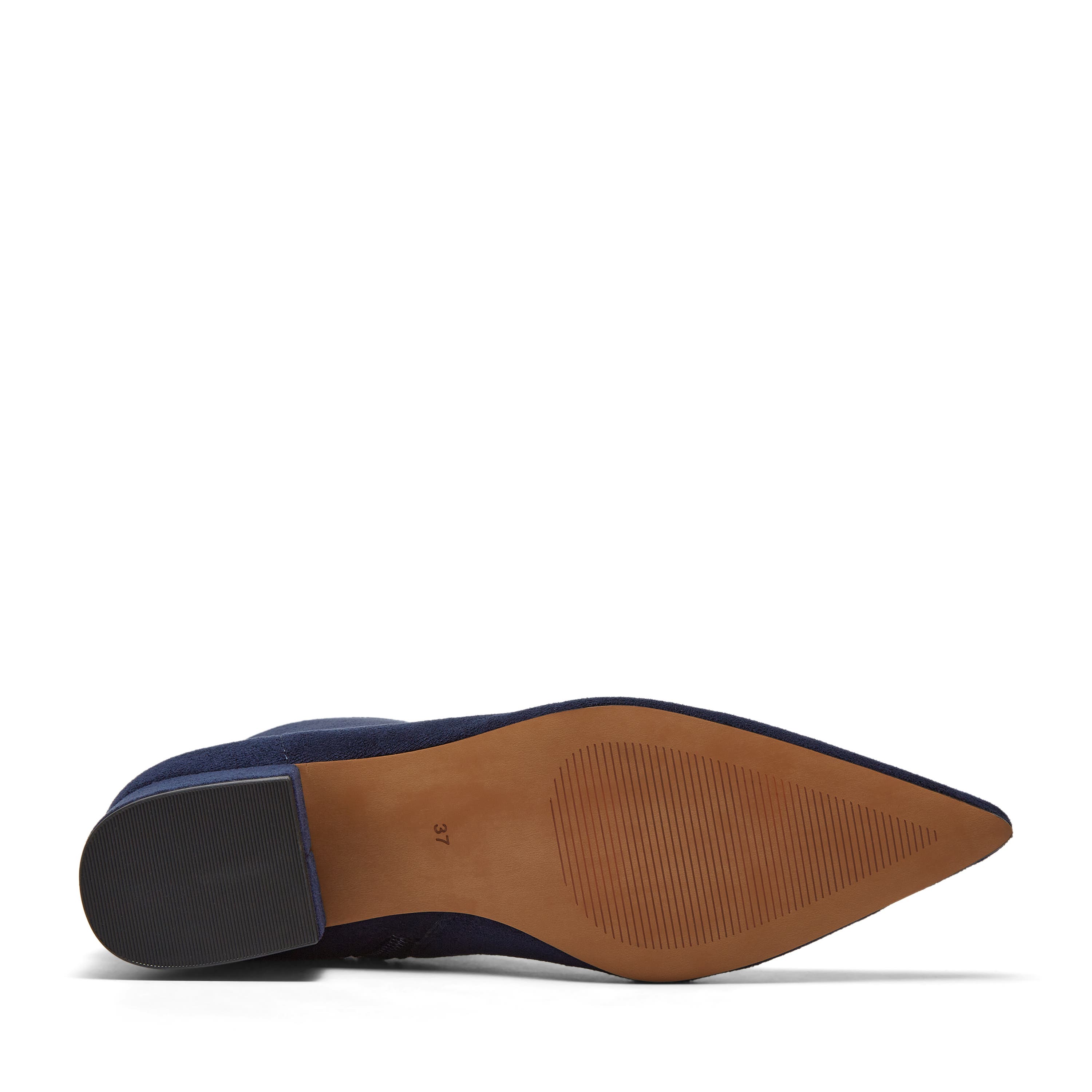 Kali bootie, Alternate, color, Dark Navy Immi Suede