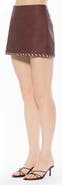 Alexia Admor Zaire Whipstitch Miniskirt