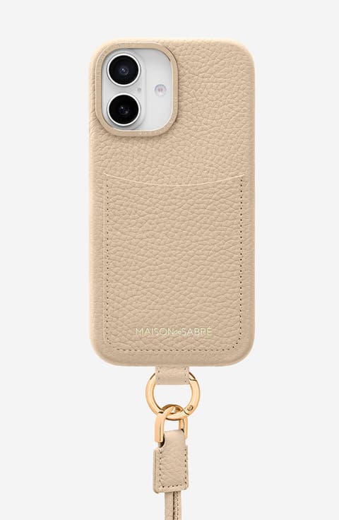 新品 MAISON de SABRÉ  iPhone14Pro Max ケース Customised Leather iPhone 14 Pro Max Case – MAISON de SABRÉ