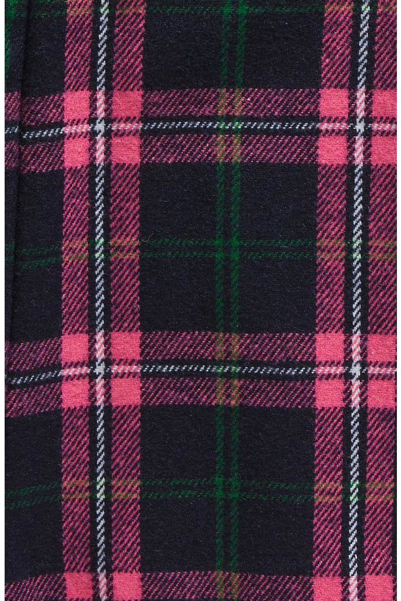 Kids' The Kilt Plaid Button Front Skirt, Alternate, color, NAVY / PINK CHECK