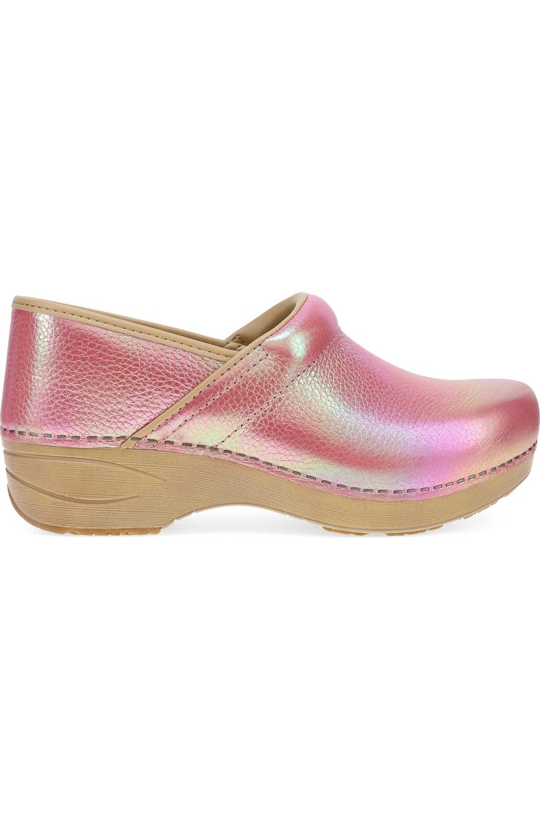 Dansko XP 2.0 Clog, Alternate, color, Pink Iridescent Leather