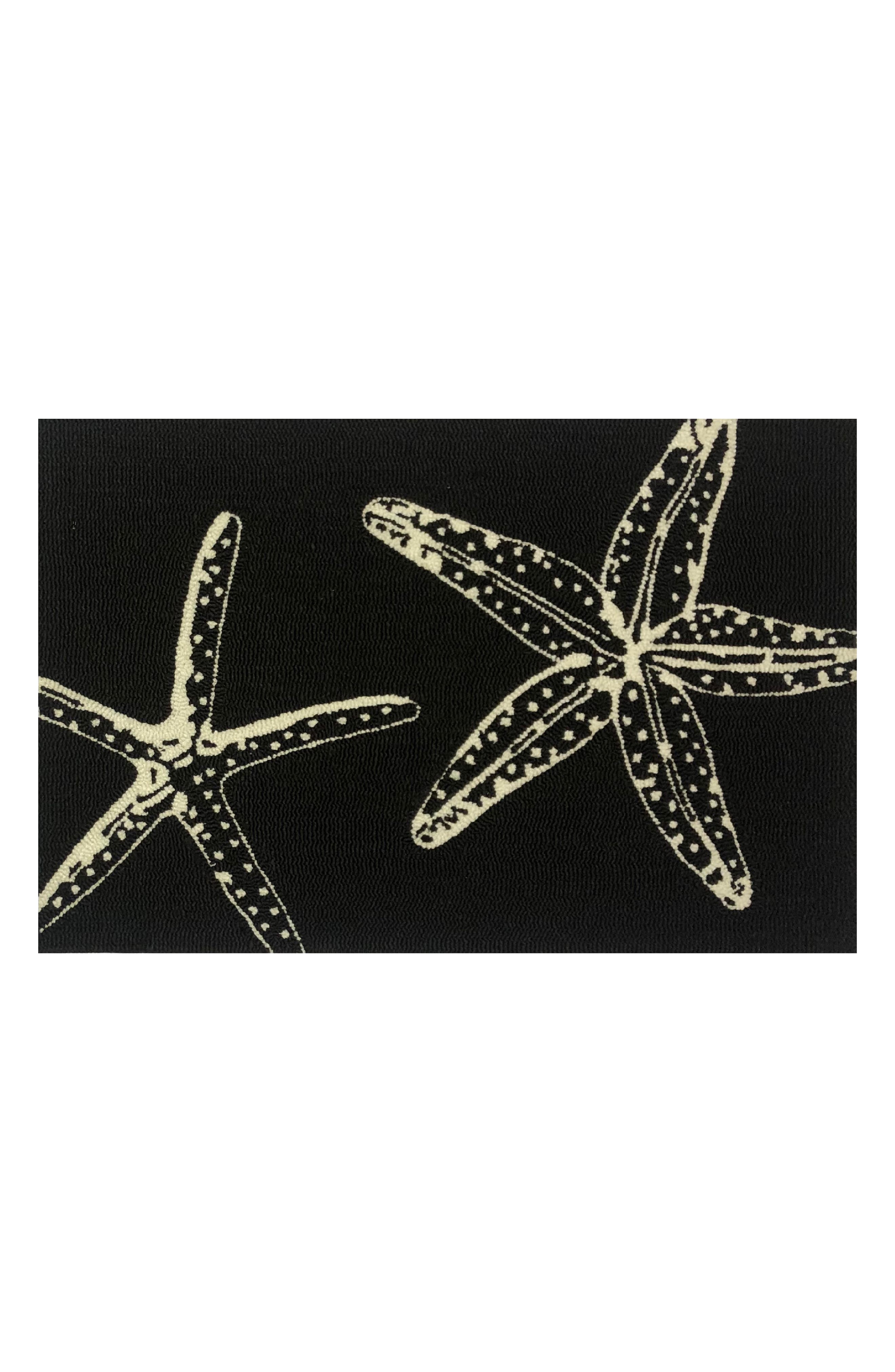R16 HOME Starfish Outline Indoor/Outdoor Doormat