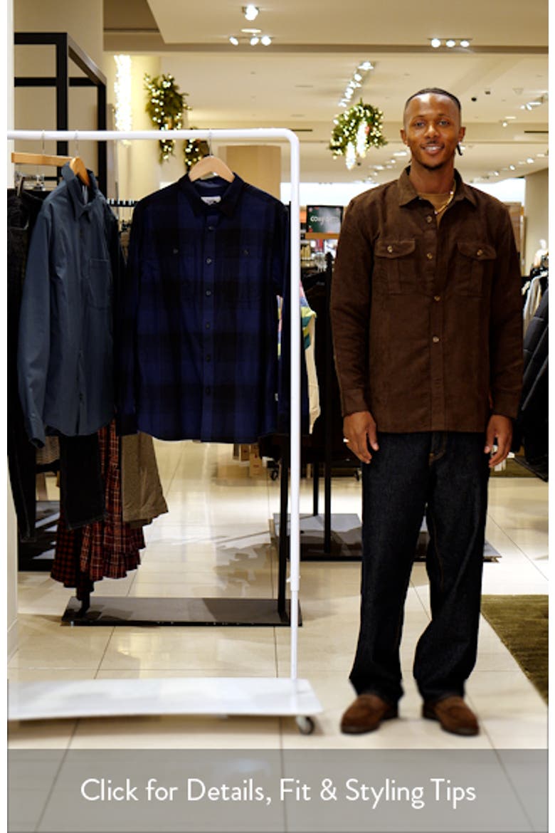Arroyo Plaid Cotton Flannel Button-Up Shirt video