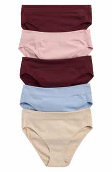 5-Pack High Cut Stretch Cotton Briefs