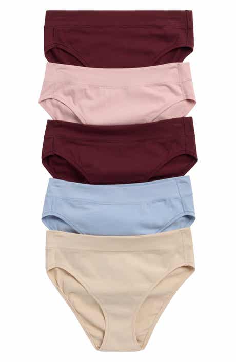 5-Pack High Cut Stretch Cotton Briefs