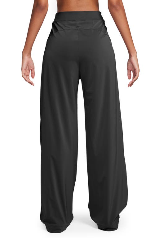 Nike Bliss Wide Leg Pants In Gray