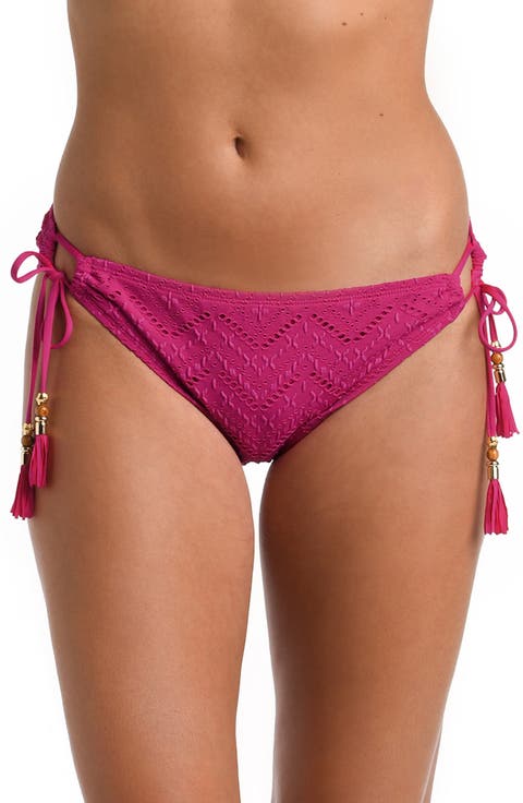 Salt Side Tie Hipster Bikini Bottoms