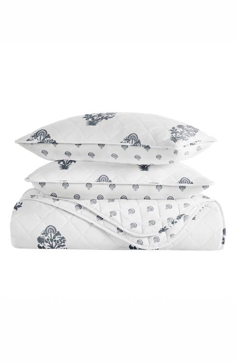 Pattern Reversible Quilt & Sham Set