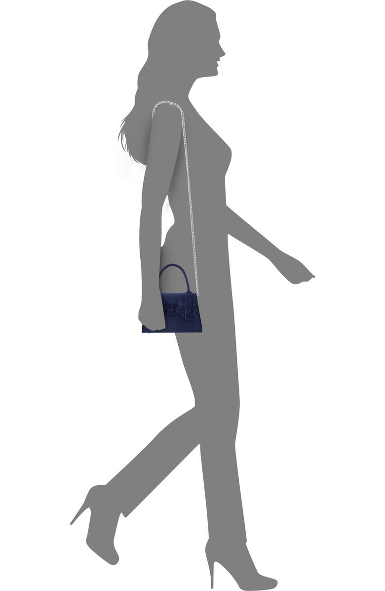 Nina Alila Top Handle Bag, Alternate, color, Navy