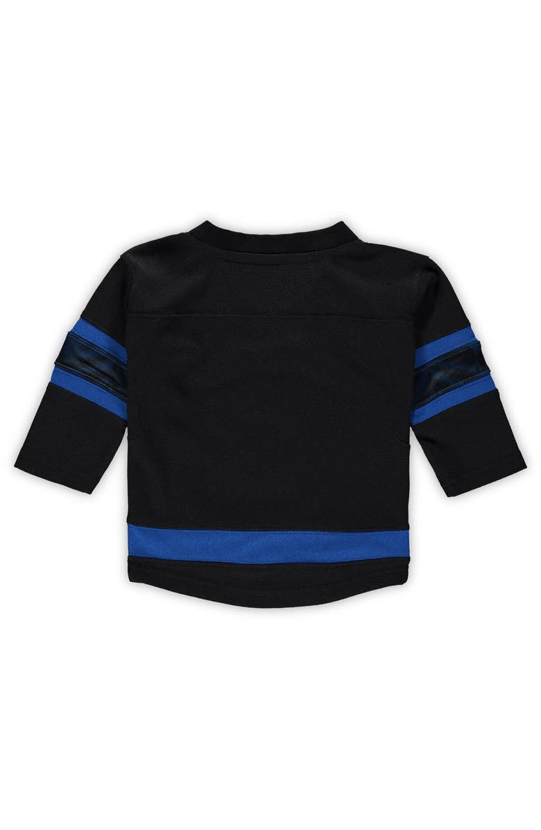 Outerstuff Infant Black Toronto Maple Leafs Alternate Replica Team Jersey, Alternate, color, 