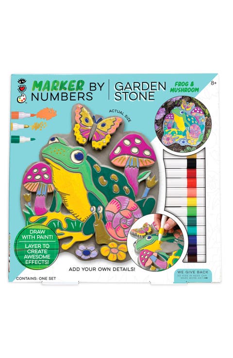Marker by Number Garden Stone Activity Set