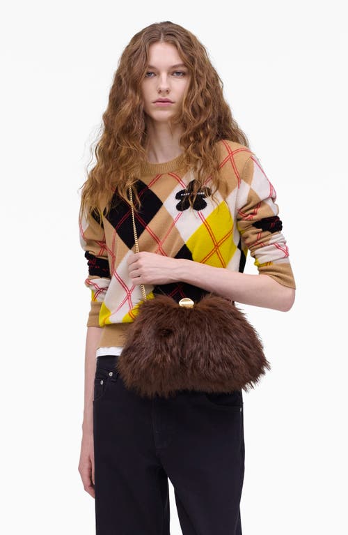 Marc Jacobs The Glam Small Clutch In Brown