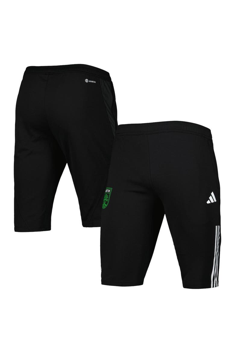 Men's adidas Black Austin FC 2023 On-Field Training AEROREADY Half Pants, Main, color, Black