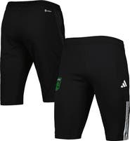 adidas Men's adidas Black Austin FC 2023 On-Field Training AEROREADY Half Pants