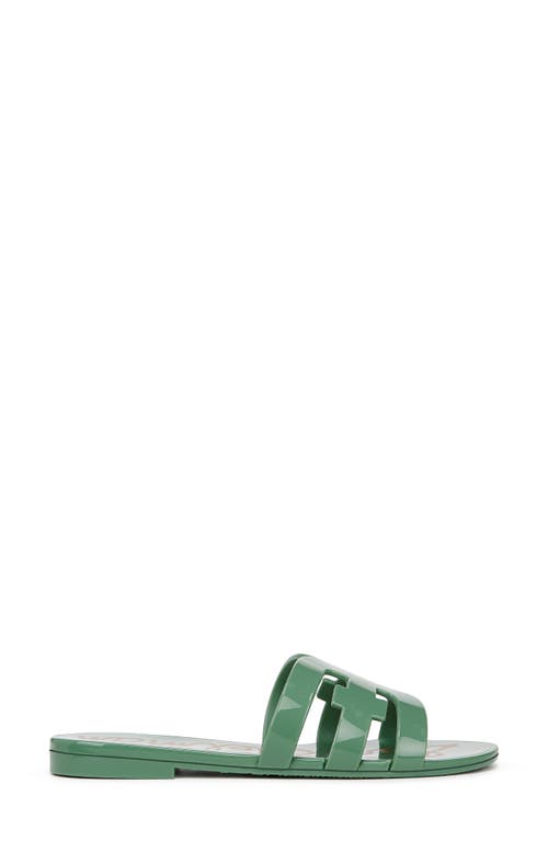 Sam Edelman Bay Jelly Slide Sandal Green Garden Jelly In Green Garden
