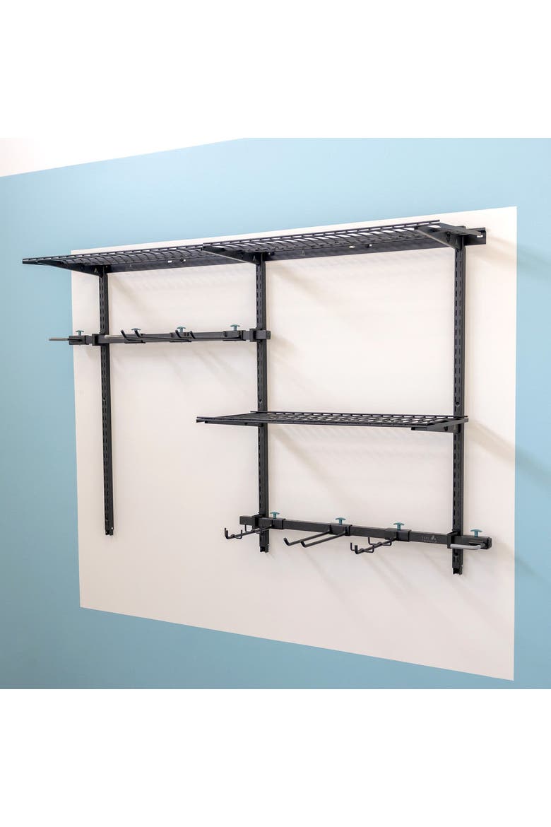 G-Sport Pro - Sports Equipment Wall Storage System - Holds 500 lbs, Main, color, Black