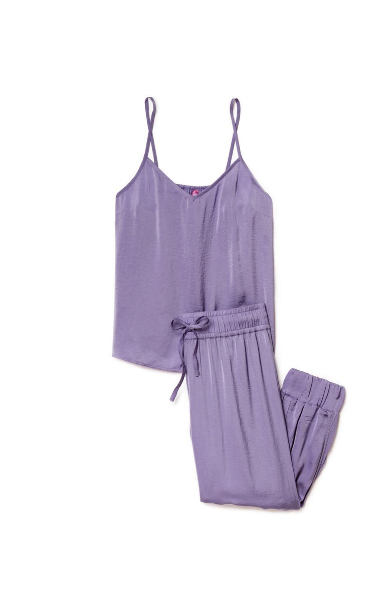 Adore Me Bethany Tank & Jogger Loungewear Set, Alternate, color, Dark Purple