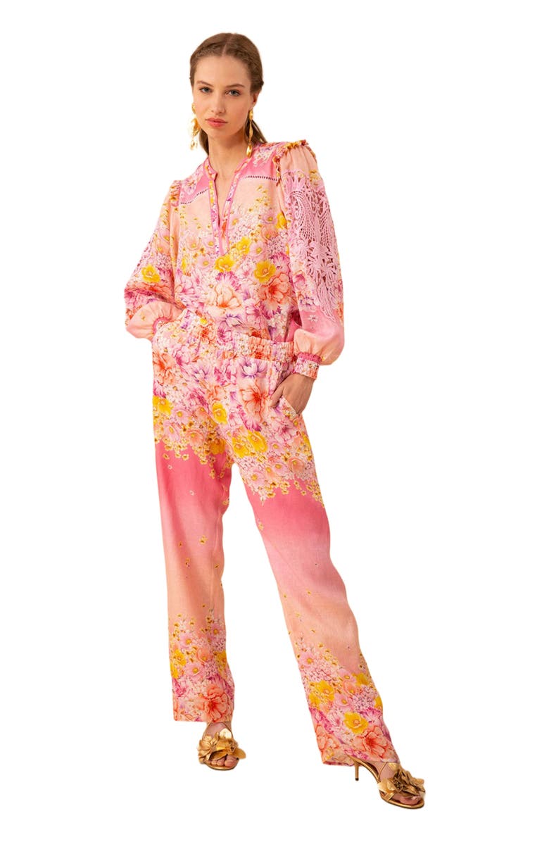 Hale Bob Emersyn Linen Pant, Main, color, 