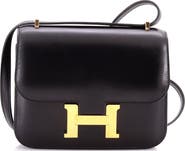 Pre-Owned Hermes Constance NM Bag Tadelakt 18