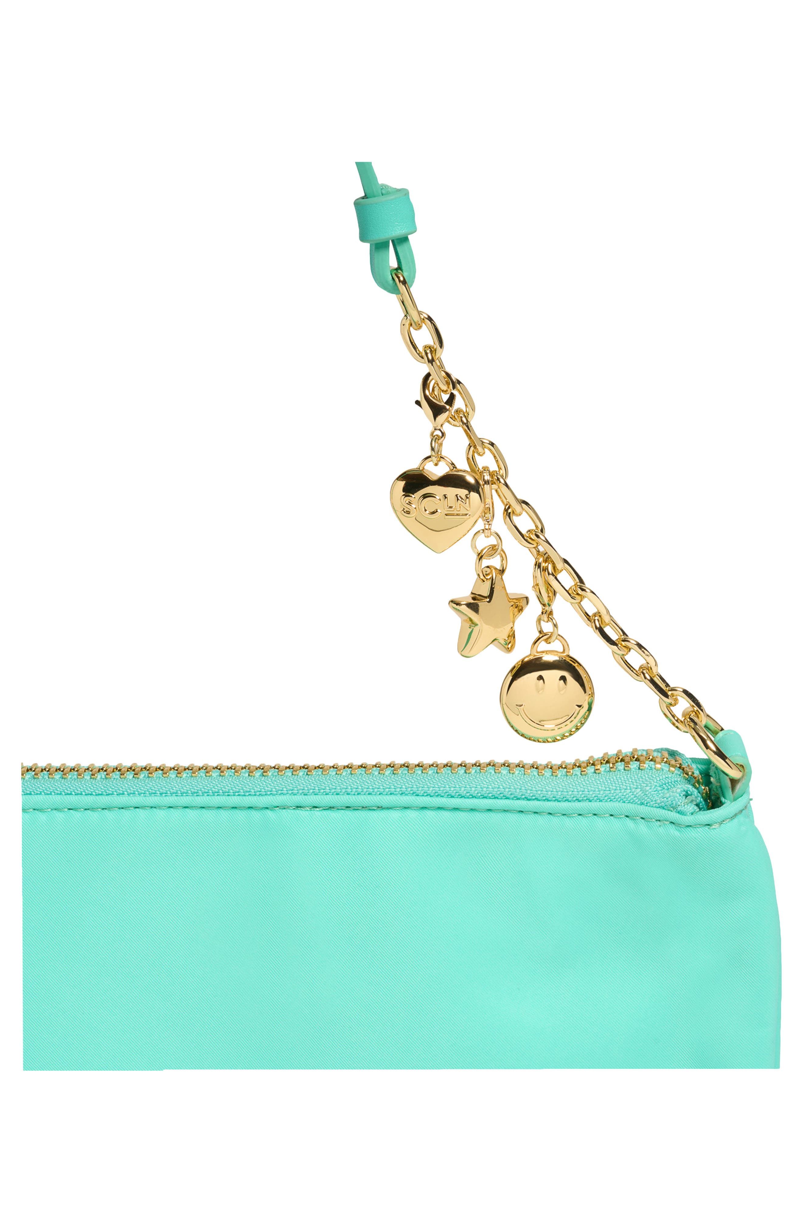 Flat Wristlet Crossbody, Alternate, color, LAGOON