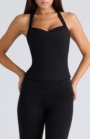 HOUSE OF CB The Peekaboo Halter Corset Top