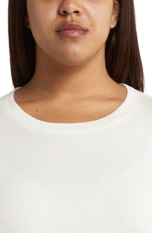 Madewell Bella Cotton Jersey T-shirt In Lighthouse