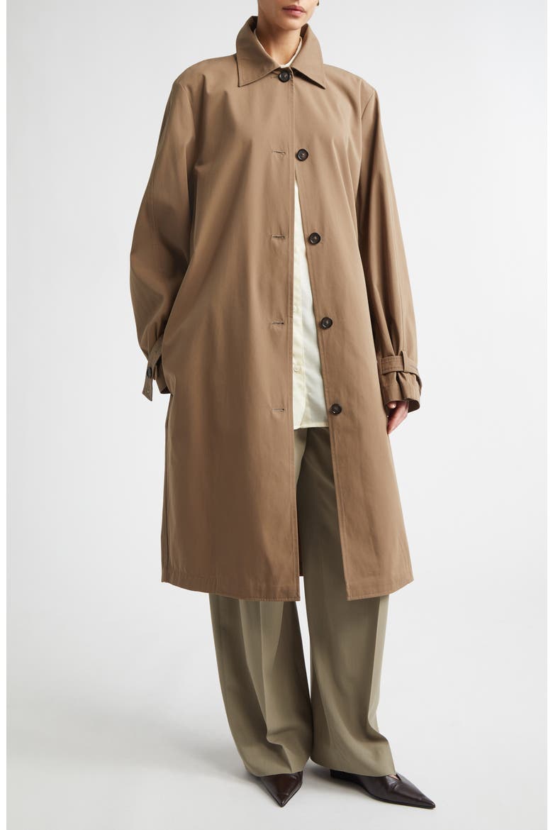 Lightweight Trench Coat, Main, color, HAZEL