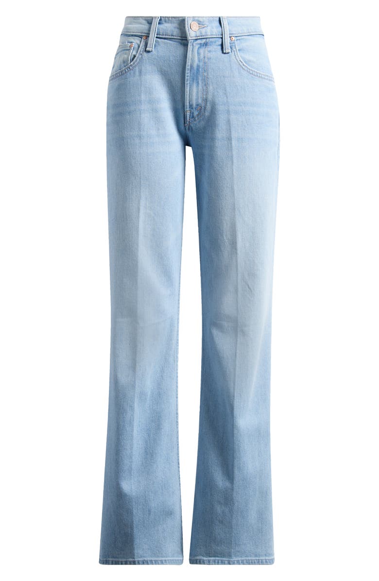 MOTHER The Bookie Sneak Bootcut Jeans, Alternate, color, Cool As A Cat