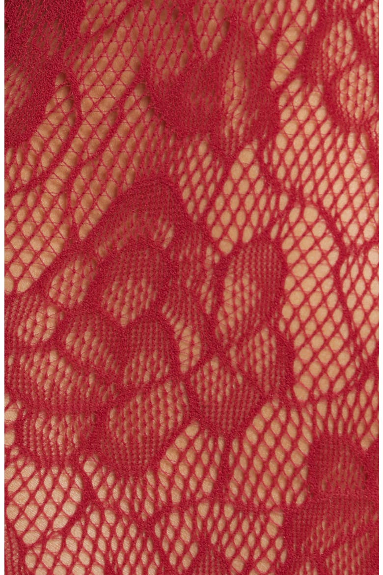 Lingerie Mas Vino Teddy, Alternate, color, BURGUNDY
