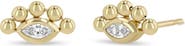 Zoë Chicco Marquise Diamond Stud Earrings