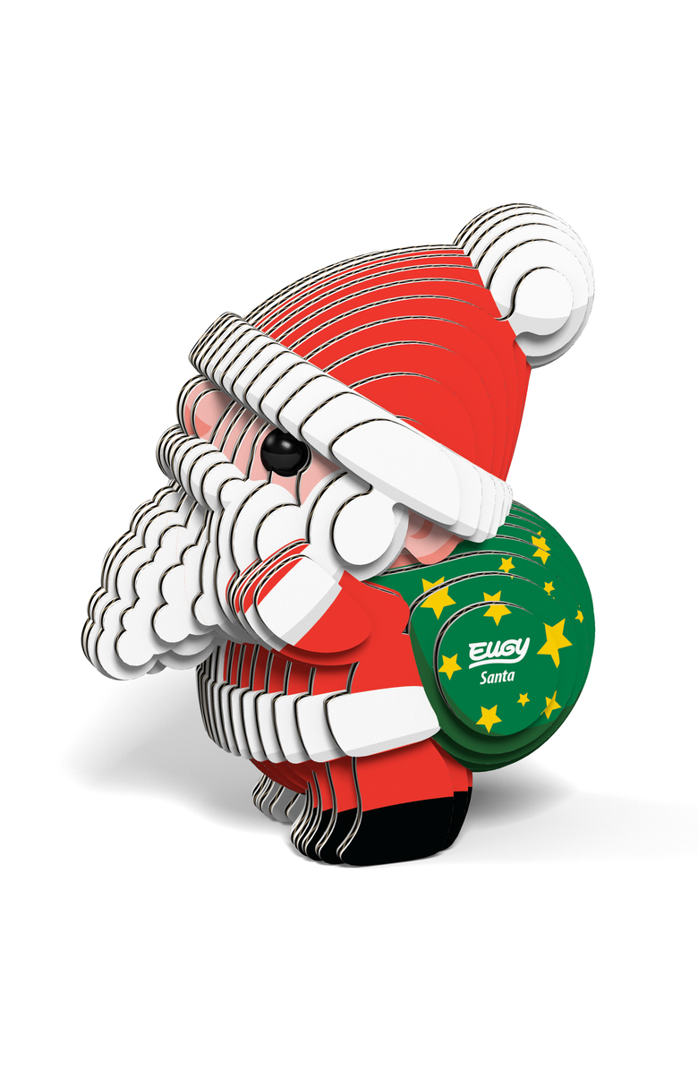 Eugy Puzzles Santa 3D Puzzle, Alternate, color, NO COLOR
