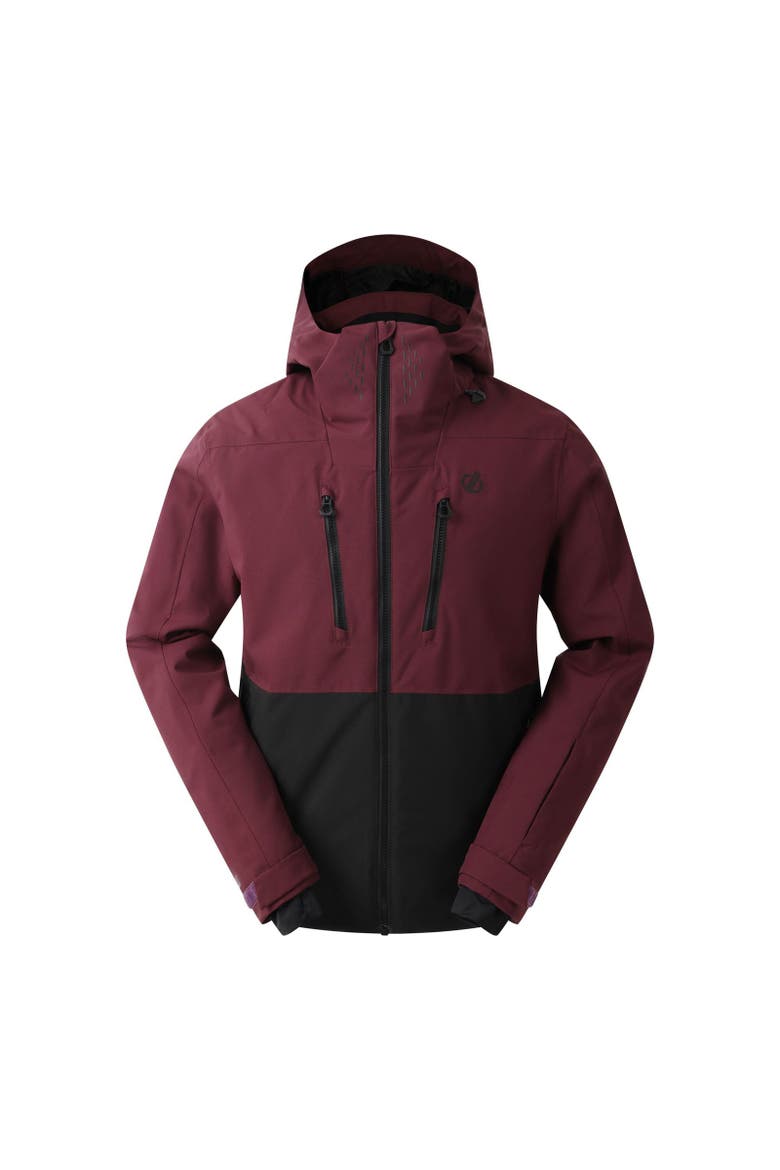Baseplate Iii Ski Jacket, Main, color, Black and Fig