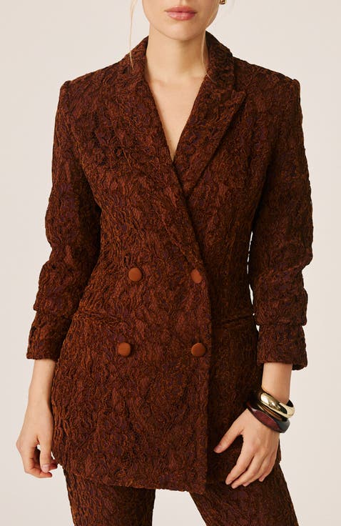 Velvet Lace Blazer