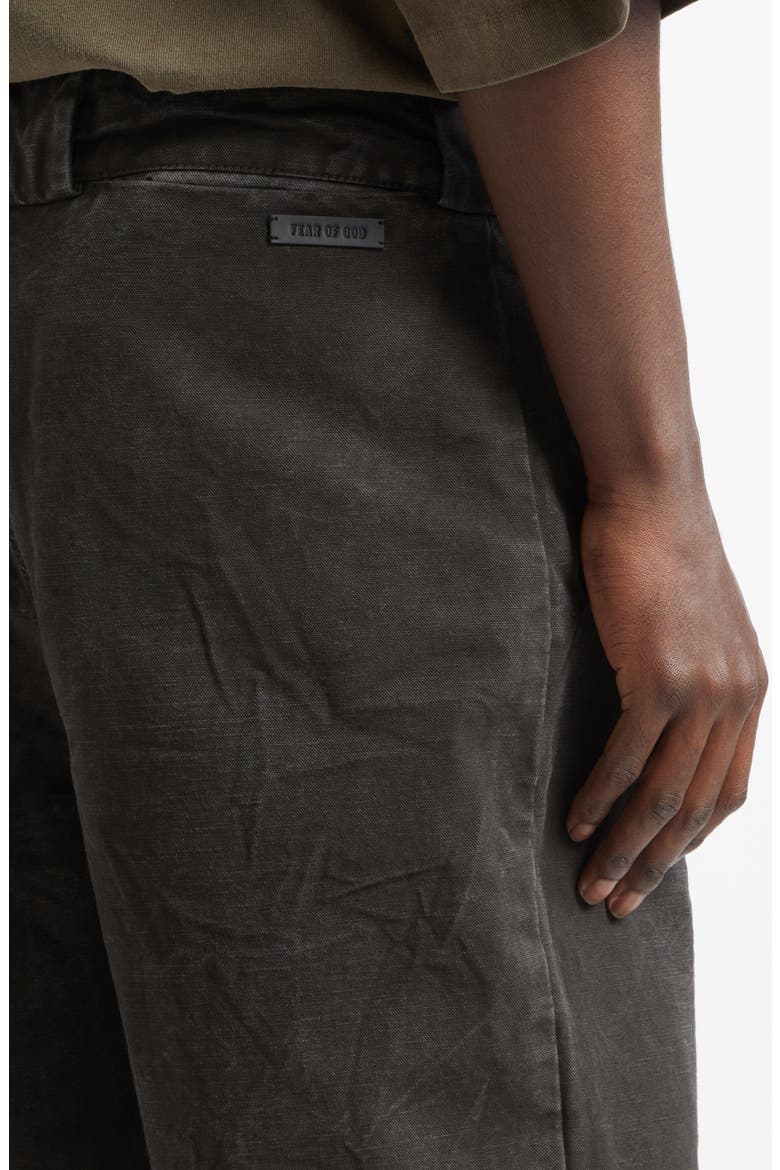 Washed Canvas Utility Pants, Alternate, color, WASHED BLACK