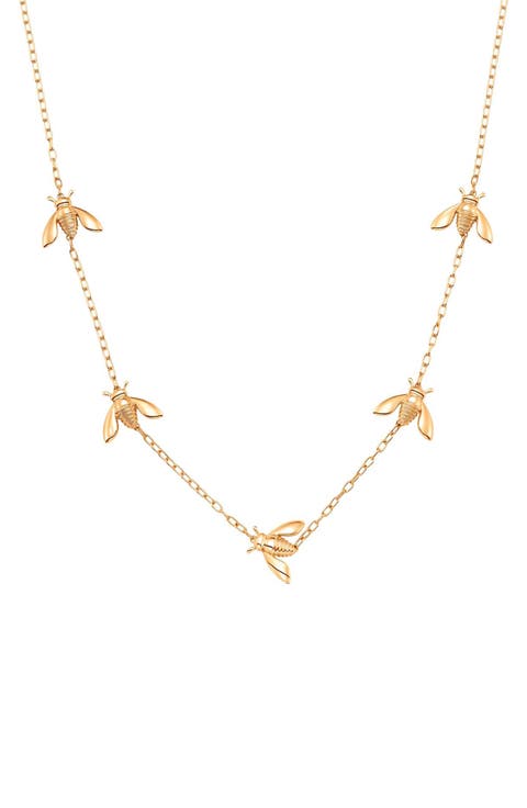 Queen Bee Station Necklace