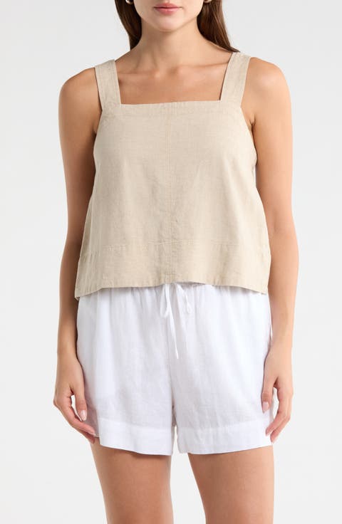 Linen Blend Tank
