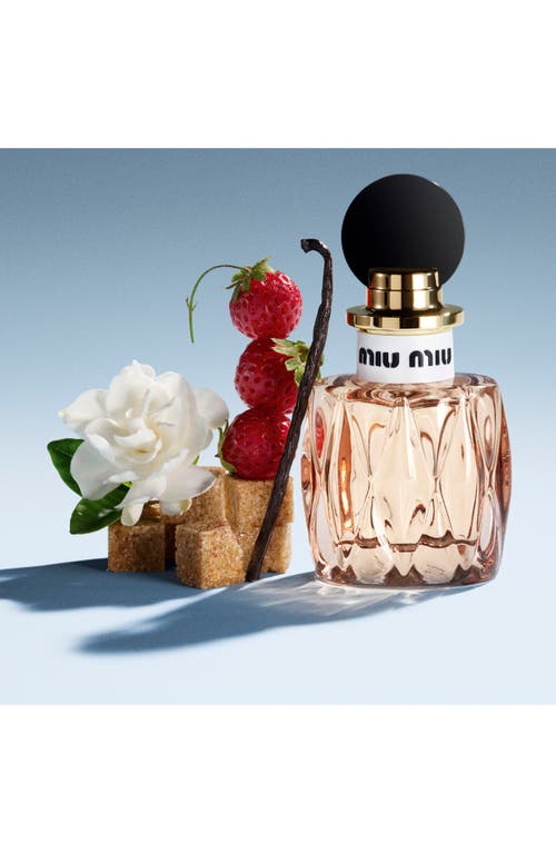Miu Miu Miutine Eau De Parfum Travel Duo Holiday Gift Set In Transparent
