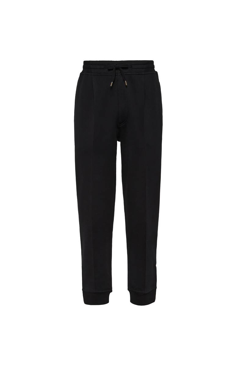 Brunello Cucinelli Double cloth trousers, Main, color, Black