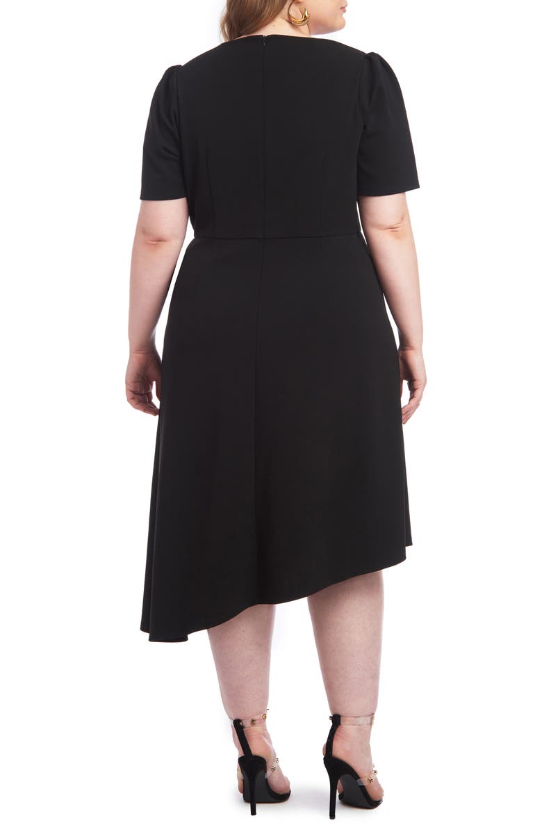 Rachel Roy Collection Christian Siriano Asymmetrical Hem Dress, Alternate, color, 