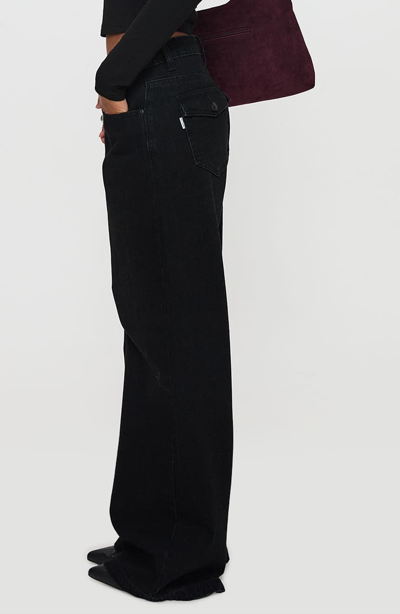 Princess Polly Everlong Wide Leg Jeans, Alternate, color, 