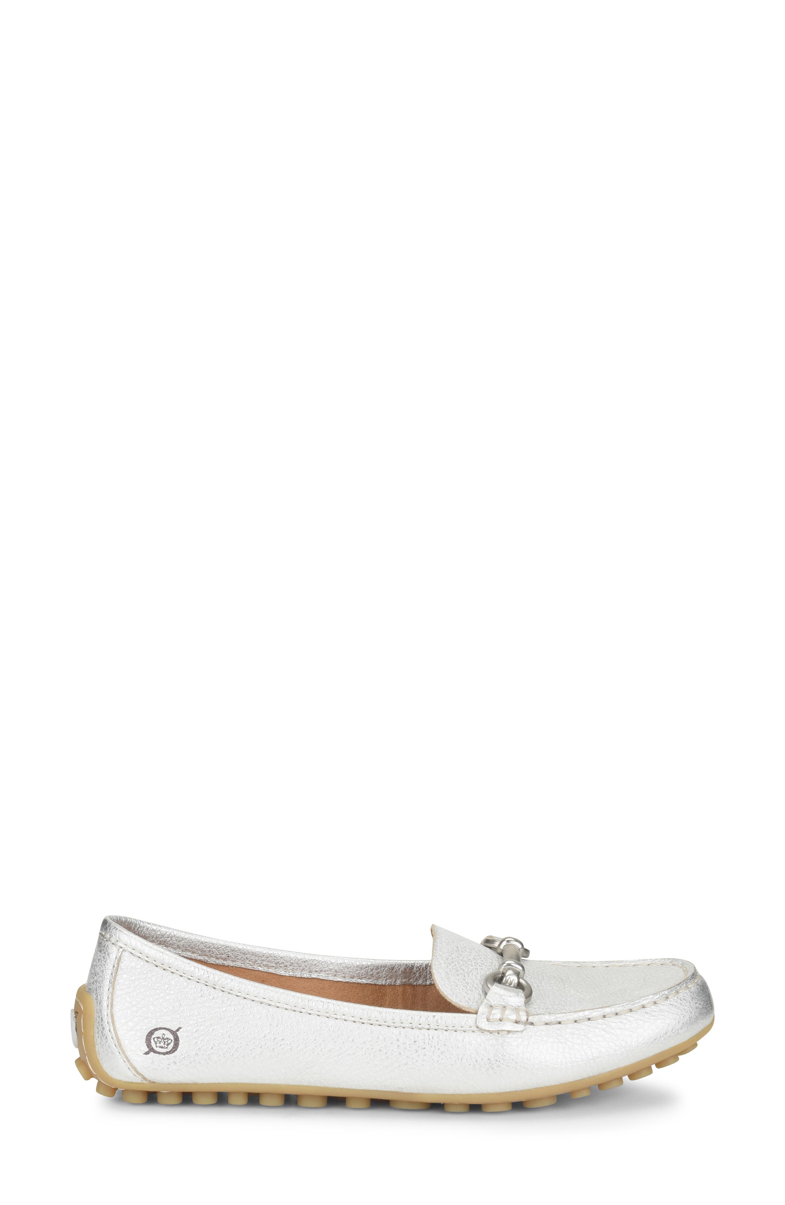 Magnolia Loafer, Alternate, color, SILVER LEATHER