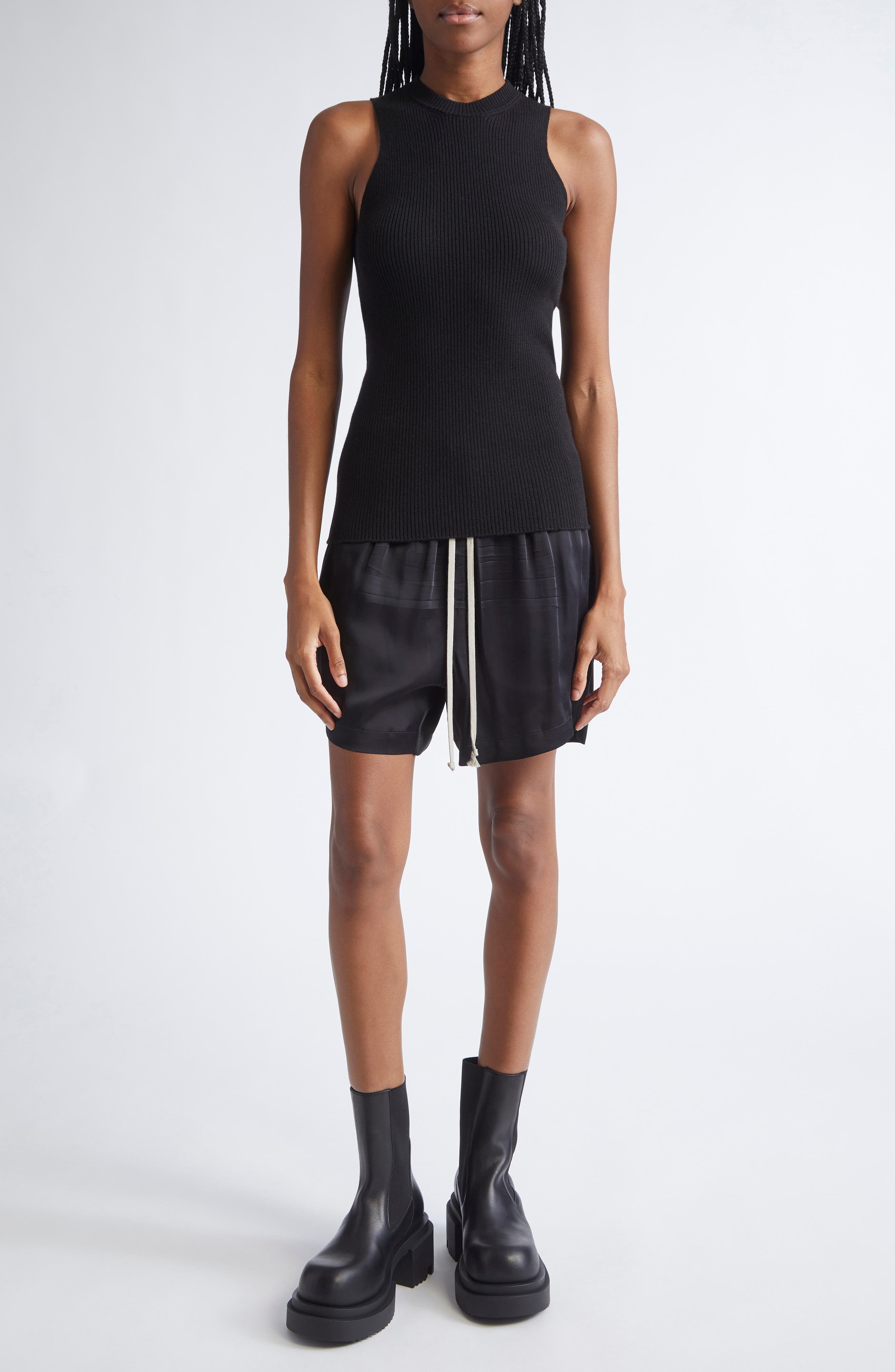Silk Satin Boxer Shorts - image 2