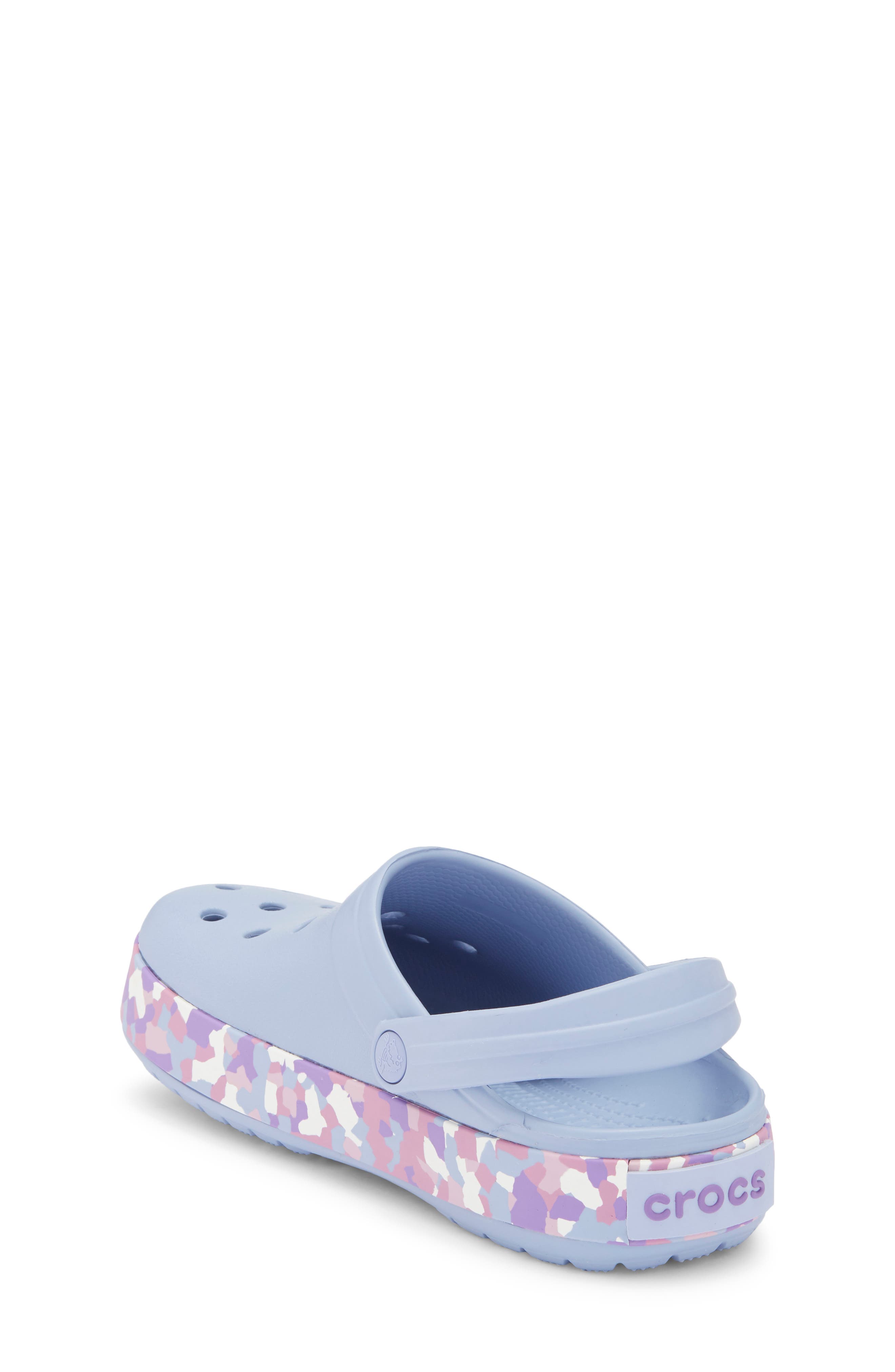 Kids' Glow Confetti Clog, Alternate, color, BLUE HAZE/ MULTI