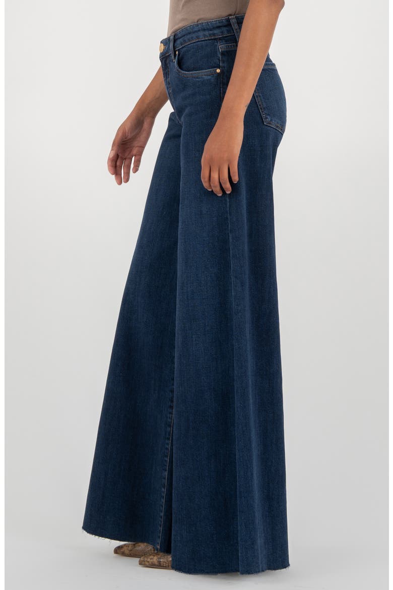 Blake High Waist Superwide Leg Jeans, Alternate, color, INDISPUTABLE