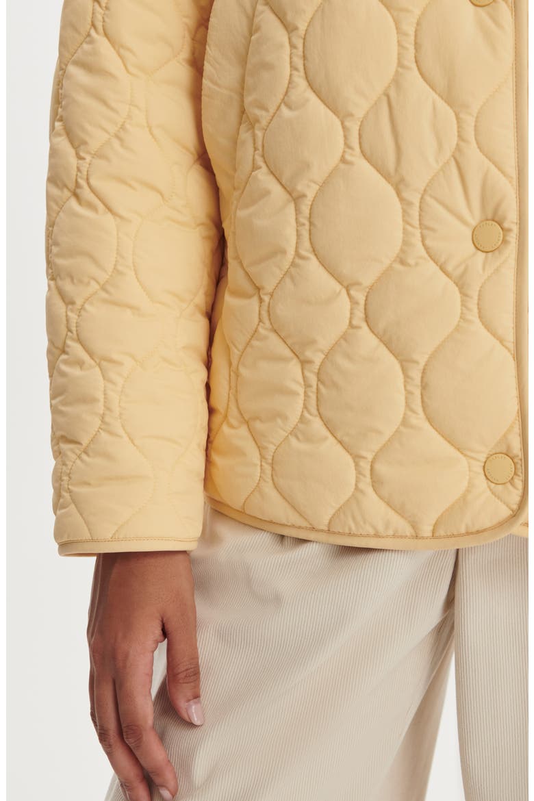 Luca Quilted Jacket, Alternate, color, REED YELLOW