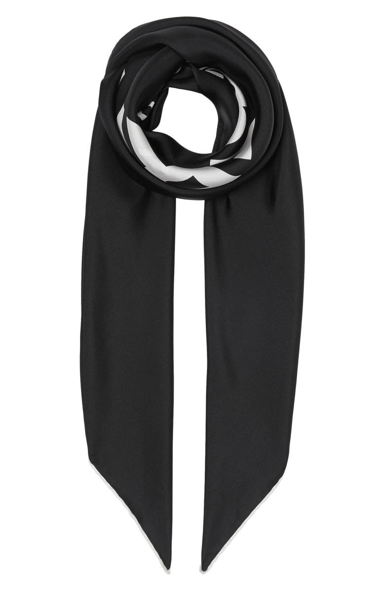 Burberry Horseferry Print Square Silk Scarf, Alternate, color, 