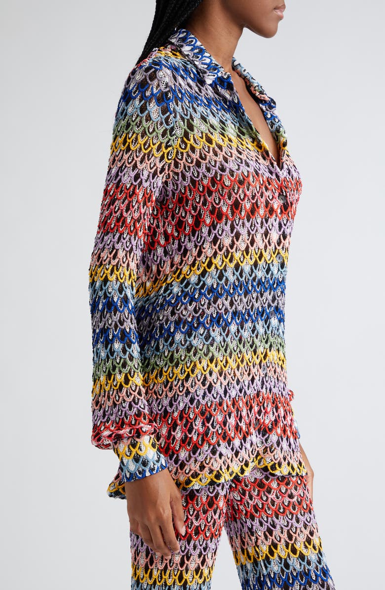 Missoni Colorful Loop Knit Shirt, Alternate, color, 